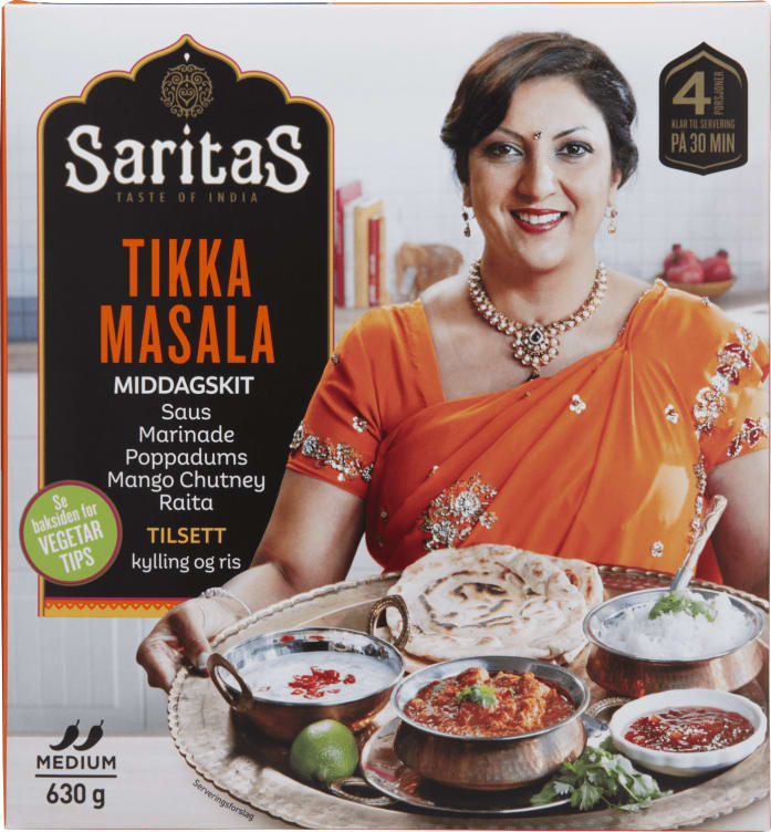 Tikka Masala Kit 630g Saritas