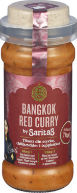 Bangkok Red Curry 350 Gram med Toppkrydder Saritas