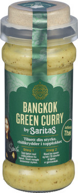 Bangkok Green Curry 350 Gram med Toppkrydder Saritas