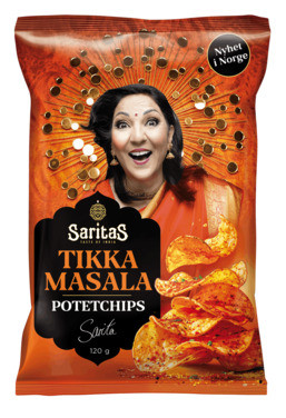 Tikka Masala Chips 120g Saritas