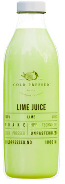 Cold Pressed Juice 100% Lime 1l