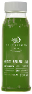 Cold Pressed Juice Spinat, Selleri & Lime 250ml