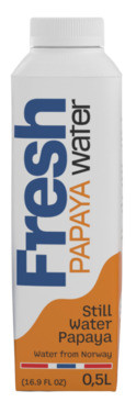 Vann med Papayasmak 0,5l Fresh Water Norway