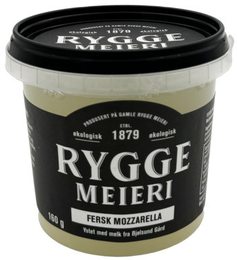 Rygge Meieri Fersk Mozzarella Øko 160g