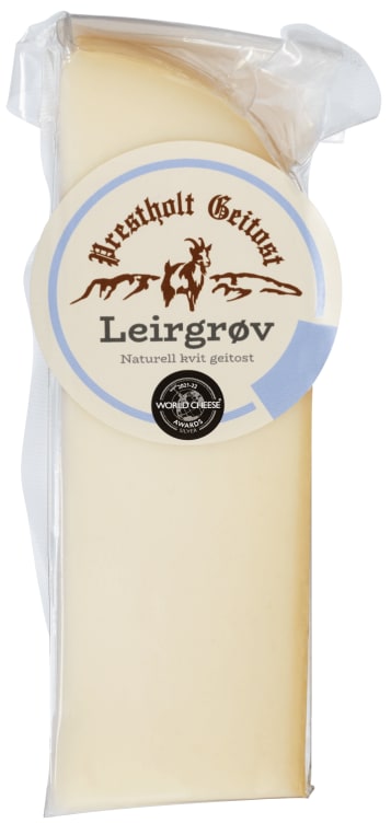 Leirgrøv Naturell 200g Prestholt Geitost