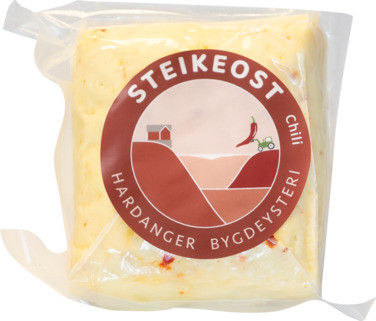 Steikeost med Chili 230g Hardanger Bygdeysteri