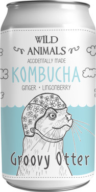 Wild Animals Kombucha Groovy Otter 0.33l bx