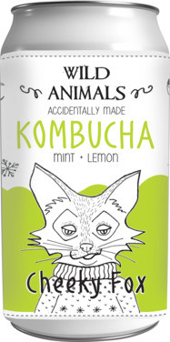 Wild Animals Kombucha Cheeky Fox 0.33l bx