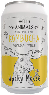 Wild Animals Kombucha Wacky Moose 0.33l bx