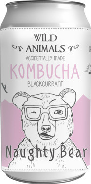 Wild Animals Kombucha Naughty Bear 0.33l bx