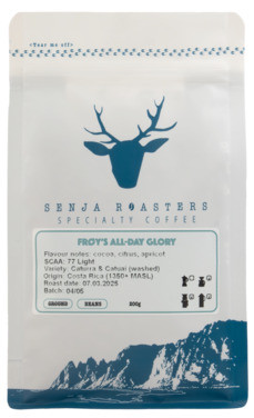 Frøy's All Day Glory 200g Filter Coffee Whole Beans