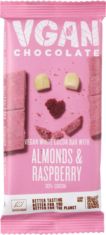 Almonds & Raspberry 70g Vgan