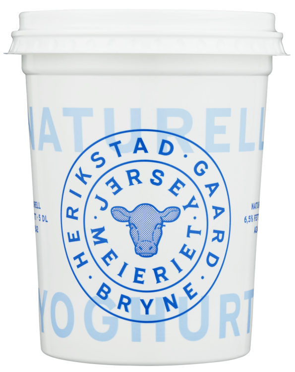 Yoghurt Naturell 500g Jerseymeieriet