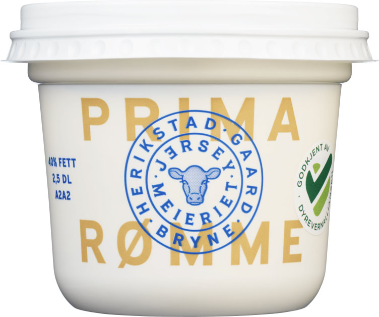Prima Rømme 250g Jerseymeieriet