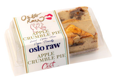 Oslo Raw Apple Crumble Pie 2pk 160g