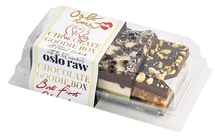 Chocolate Goodie Box 8pk 300g Oslo Raw