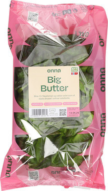 Big Butter Rød Butterhead Onna