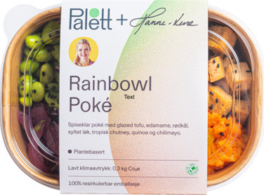 Rainbowl Poké 415g Palett