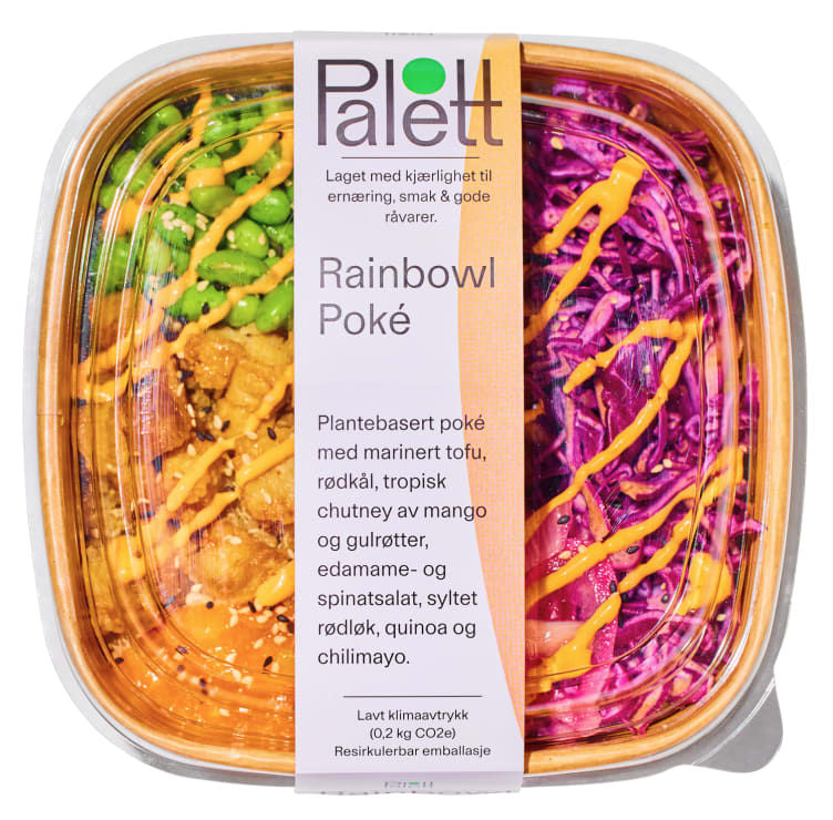Rainbowl Poke 345g Palett