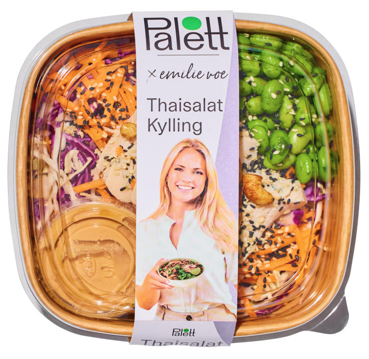 Thaisalat Kylling 350g Palett