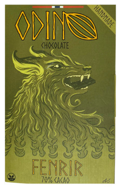 Odin Chocolate Fenrir Mørk Sjokolade 70% Kakao 60g