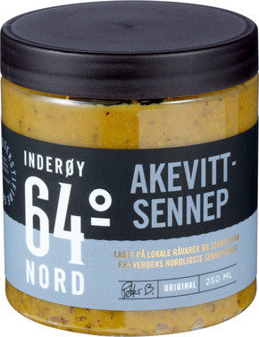 Akevittsennep 250ml Inderøy 64° Nord