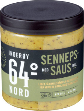Sennepssaus m/Dill 250ml Inderøy 64° Nord