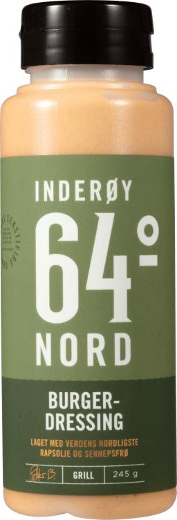 Burgerdressing 245g Inderøy 64° Nord