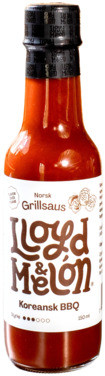 Lloyd & Melón Koreansk Bbq Hot Sauce 150ml Lloyd og Melón