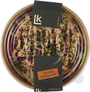Asiatisk Kyllingsalat 355g