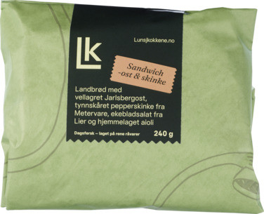 Sandwich med Ost & Skinke 240g