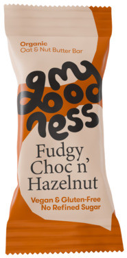 Fudgy Choc N’ Hazelnut Oat & Nut Butter Bar 30g My Goodness