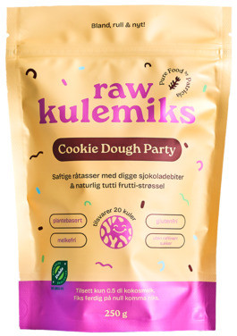 Raw Kulemiks Cookie Dough Party 250g Pure Food By Patricia