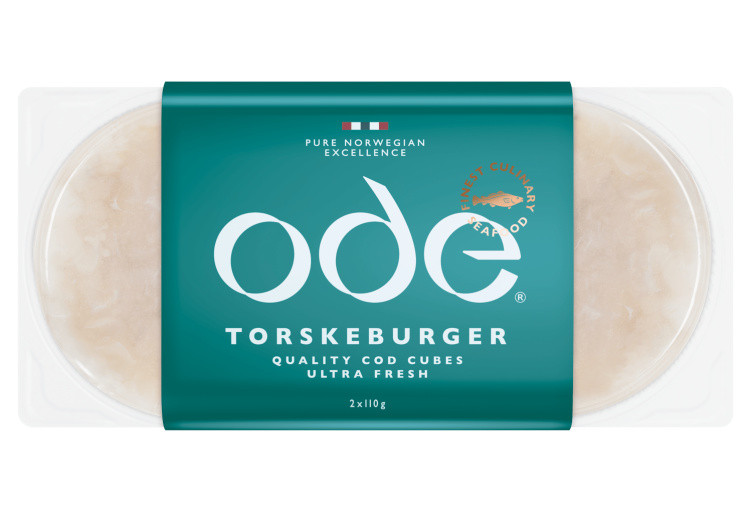 Torskeburger 2x110g Ode