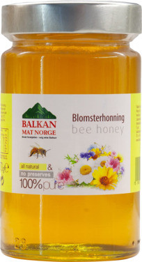 Blomsterhonning 370g Balkan Mat Norge