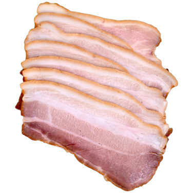 Heldiggris Tørrsaltet Bacon Skivet 125g