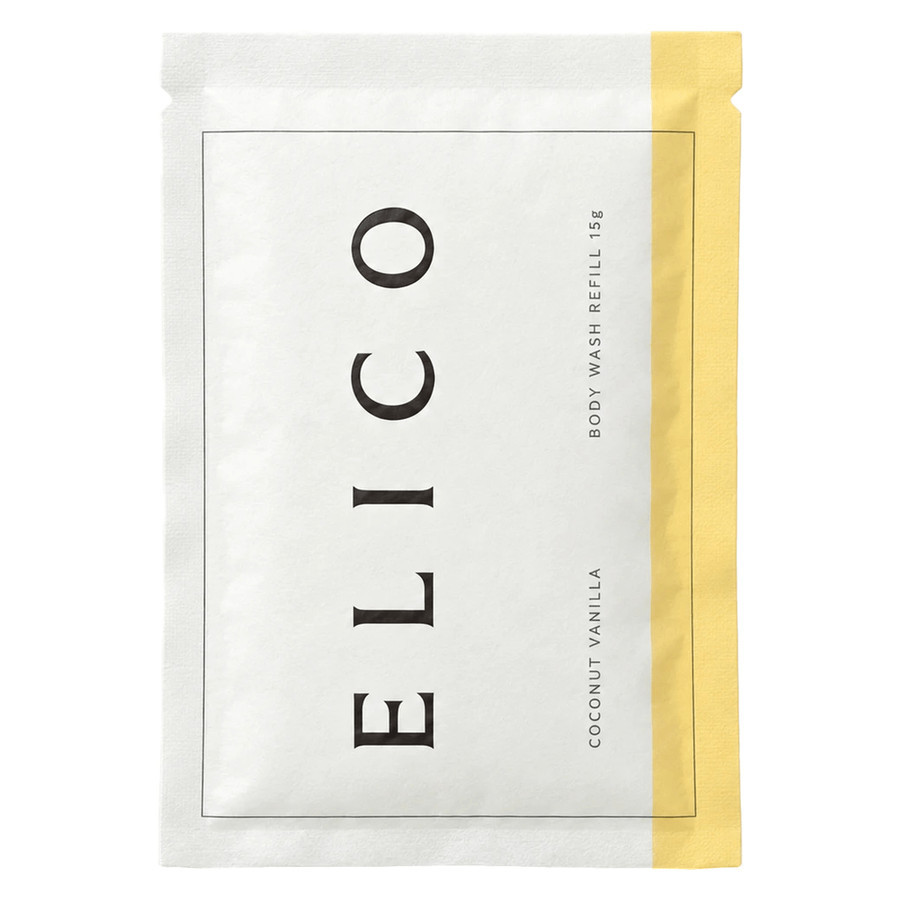 Elico Body Wash Refill Coconut & Vanilla 300ml