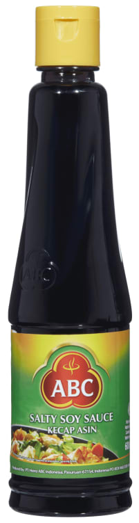 Kecap Asin Soyasauce Salty 600ml Abc