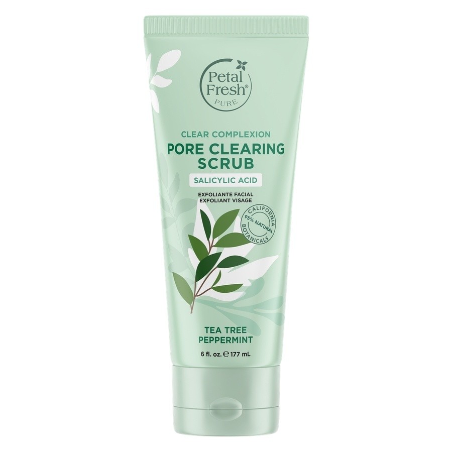 Petal Fresh Pure Clear Complexion Pore Clearing Scrub Tea Tree 177ml