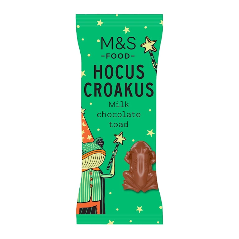 M&S Hocus Croakus Milk Chocolate Toad