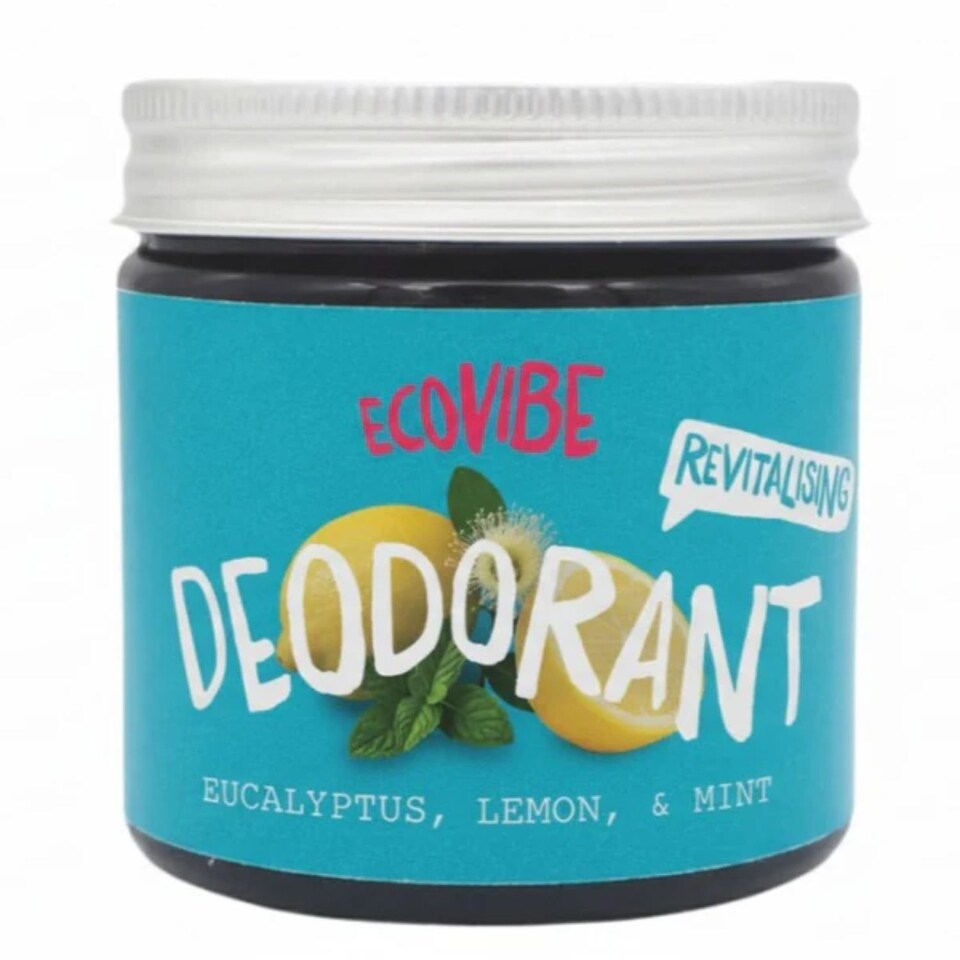 EcoVibe Natural Deodorant Balm (Eucalyptus, Lemon, & Mint)