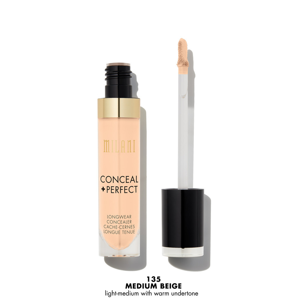 Milani Conceal + Perfect Long-Wear Concealer 135 Medium Beige