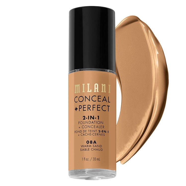 Milani Cosmetics Conceal+ Perfect 2-In-1 Foundation + Concealer Warm Sand 30ml