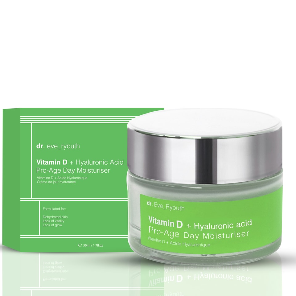 Vitamin D + Hyaluronic Acid Pro-Age Day Moisturizer 50ml
