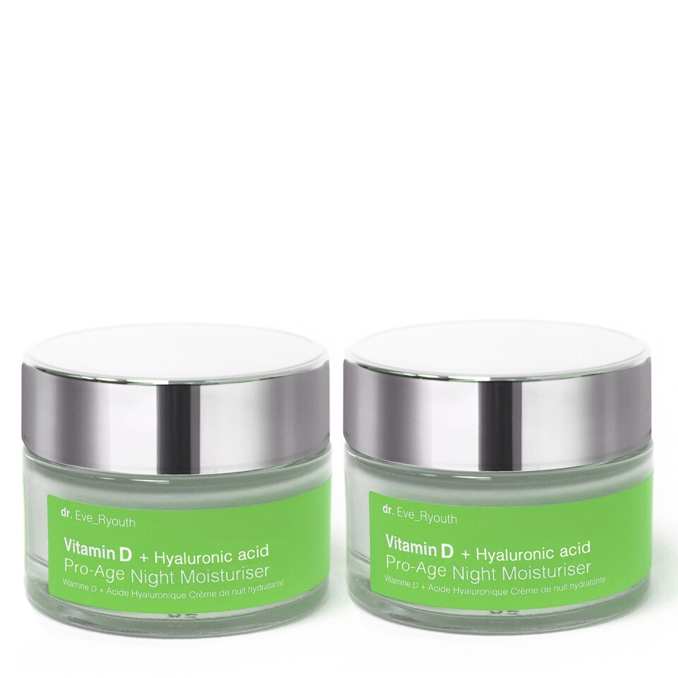 Dr. Eve_Ryouth 2 X Vitamin D + Hyaluronic Acid Pro-Age Night Moisturiser 50ml