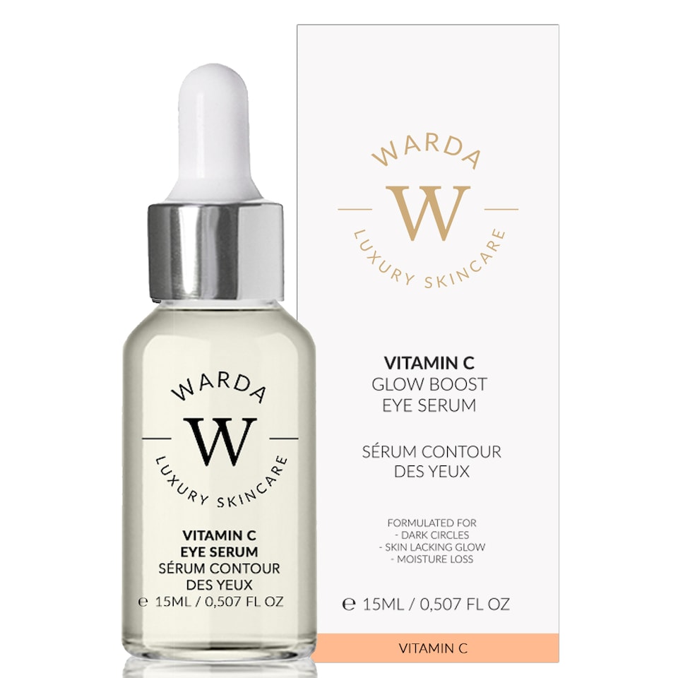 Warda Luxury Skincare Skin Glow Boost Vitamin C Eye Serum 15ml