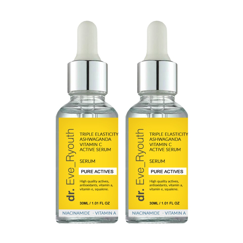 Dr. Eve_Ryouth 2 X Triple Elasticity Ashwagandha Vitamin C Powerful Active Serum 30ml