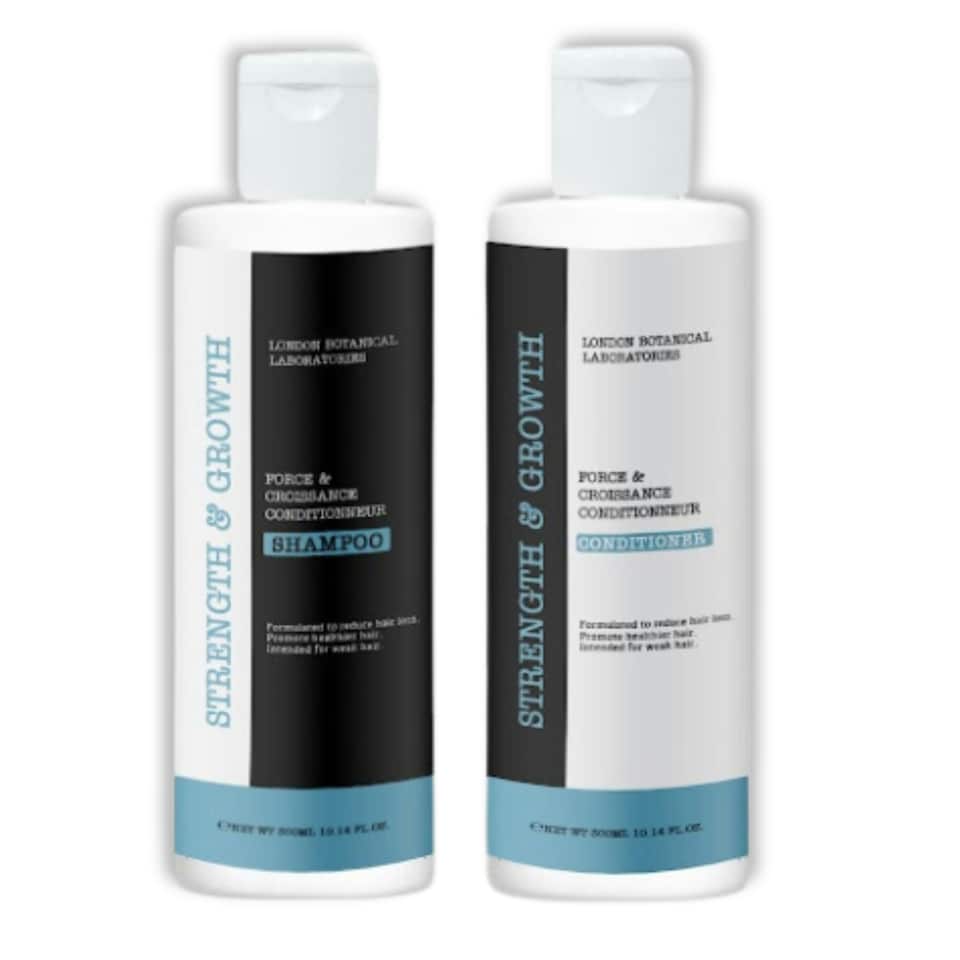 Strength And Growth Shampoo 300ml + Strength And Growth Conditioner 300ml