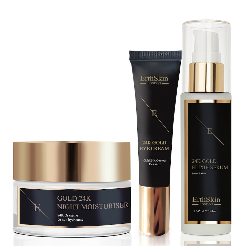 Erth Skin London 24K Golden Age Overnight Renewal System