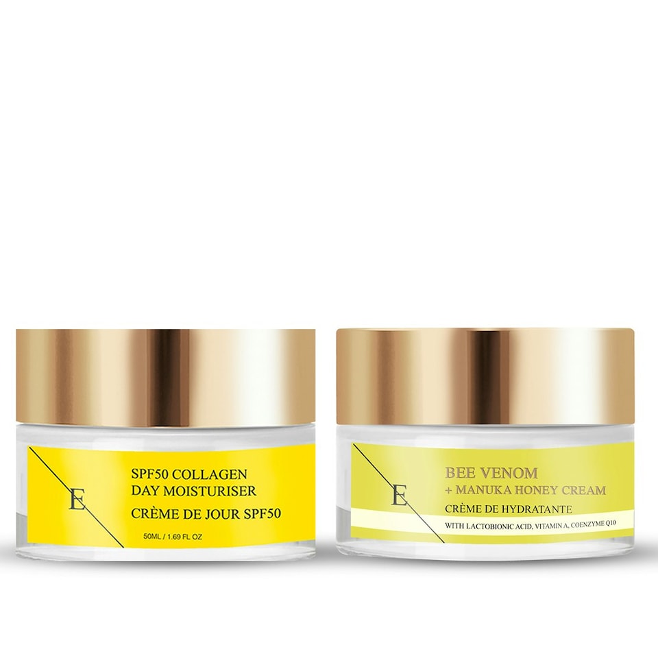 Bee Venom + Manuka Honey Cream 50ml + Spf50 Collagen Day Cream 50ml